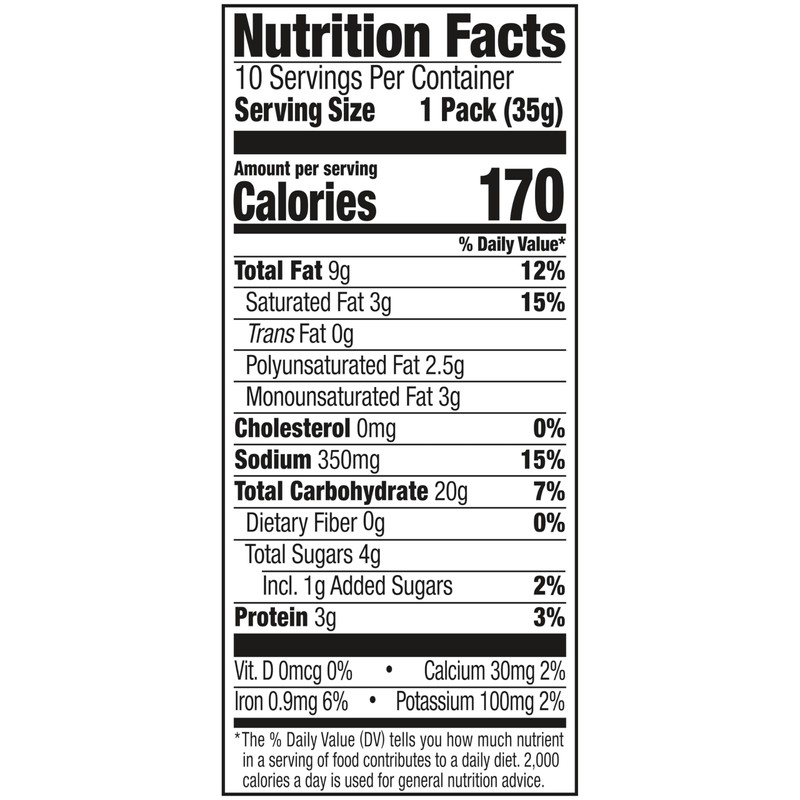 Lance Sandwich Crackers, Toasty Cheddar, 10 Individually Wrapped Packs, 6