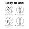 BIGTHUMB 3 Pcs Black Jumbo Permanent Markers: 15mm Wide Tip