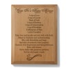 Kate Posh - Recipe For A Happy Marriage Wooden Plaque