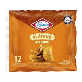 Platanitos Maduros (Pack of 24) is a colombian plantain chips snacks Colombian snack Comida colombiana mecato colombiano colombia snack