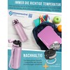 MY VESPERBOX Children's Stainless Steel Thermos Flask [Includes Straw and