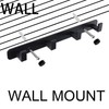 Vanloory Coat Rack, Heavy Duty Stainless Steel 4 Tri Coat