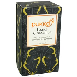 Pukka Licorice & Cinnamon Tea 20 per pack - Pack of 2