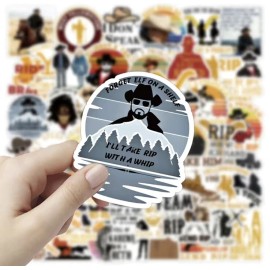 Unbranded 10pcs Hot Cowboy Stickers. Western. Scrapbooking, Journaling, Crafts, DIY.