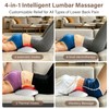HOWHAI 4-in-1 Electric Lumbar Traction Device, Smart Lower Back Massager