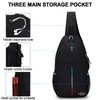 Crossbody Sling Bag, Chest Bag Backpack Daypack Fanny Pack Cross