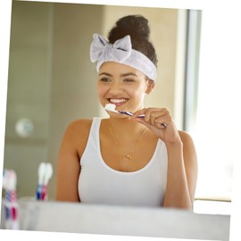 Gatuida 3Pcs Facial Headbands for Women Spa Hair Wraps Grey and Soft Fleece for Makeup Shower and Face Washing Skin Friendly Design