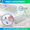 Flowild 15 Inch Baseboard Register (Duct Opening Size) - Baseboard