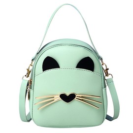 A-QMZL Girls Handbags Mini Shoulder Bag Little Girls Crossbody Bag Cute Stylish Casual Bag Messenger Bag Multiple Back Methods Large Capacity Handbag for Girls Kids Toddler (green)