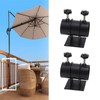Pssopp Heavy Duty Patio Umbrella Holder, Stainless Steel Umbrella Stand