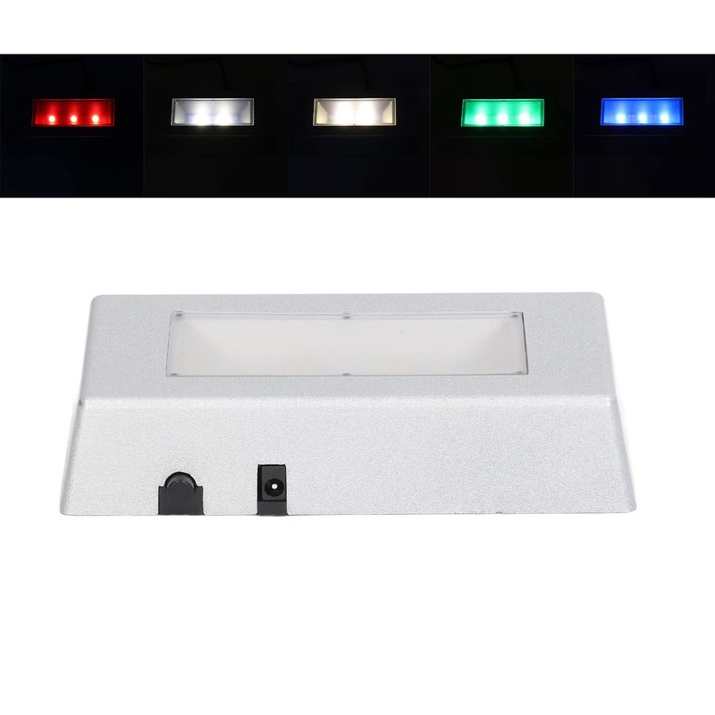 Zerodis LED Display Base,Color Show Stand Lighted Display Plate Rectangle