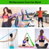 (Green) - MOKOSS Resistance Bands, Professional Exercise Bands Long Natural
