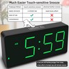 Peakeep Battery Operated Digital Alarm Clock for Bedrooms - Cordless