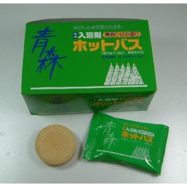 Aomori Hiba Medicated Bath Solution, Hot Bath, 10 Tablets