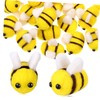 Toyvian 24 Piezas De Fieltro Abeja Bebé Animal De Peluche