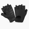 Hugger Fingerless Motorcycle Gloves for Men – Gel Padded Palm,