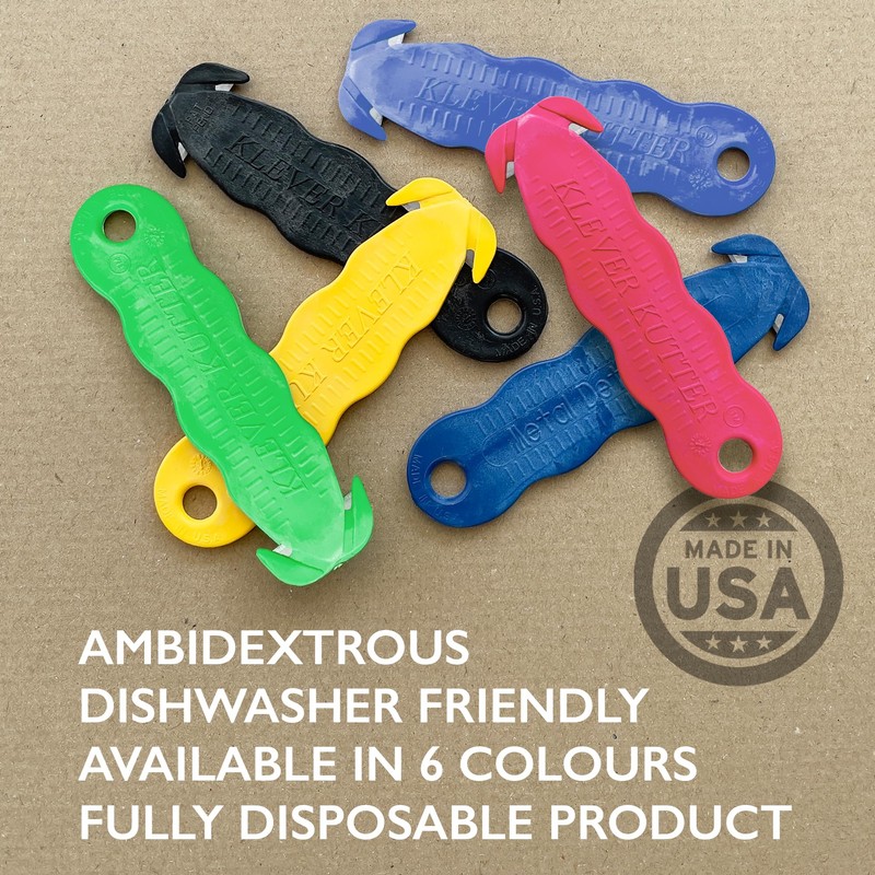 Klever Kutter Kleen - Antimicrobial, Unique Double Hook Design -