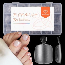 modelones Puntas De Uñas Postizas Cuadradas Cortas De Gel Suave, Cuadradas, Mate, Cobertura Completa, Preformadas, Para Salón De Bricolaje En Casa, 24