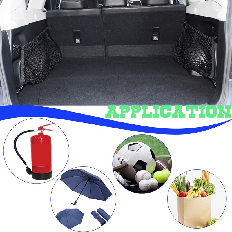 NARATI Compatible with Subaru Forester Accessories Automotive Elastic Trunk Mesh