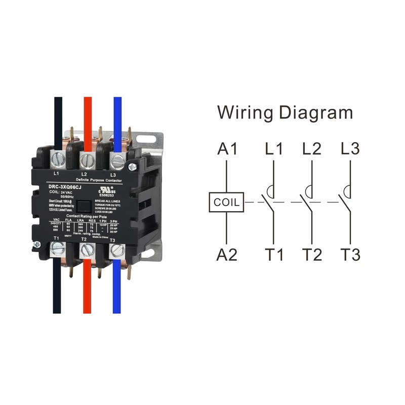 SUNLEE 60 Amp 75 RES 3 Pole 120v coil SunLee