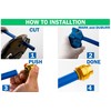 WHK 12 PACK 1/2" PEX Plug End CAP,Copper Cap 1/2"