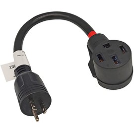 Fullsky FC-EV62045 Household or Generator AC Adapter Cord NEMA 6-20P to NEMA 14-50R Male 6-20P Plug to Female 14-50R EV 4 Prong Receptacle Adapter Only for EV Charging Output Maximum 20Amp 250Volt