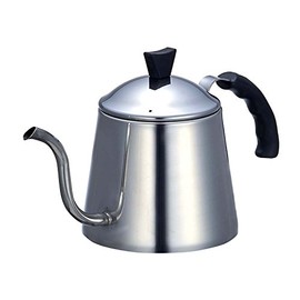 Pearl Metal H-990 Coffee Drip Pot, 0.3 gal (1.1 L) Induction Compatible, Stainless Steel, My Beans