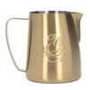 Frothing Cup 420ML 304 Stainless Steel Streamlined Cup Body Design