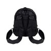 Mini Gothic Metal Cross GOTHX Stud Black Backpack Rucksack |