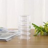 Diamond Storage Box Bead Storage Containers Clear Plastic Cylinder Bead