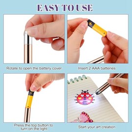 LED Weeding Tool Vinyl Weeding Tools Pin Pen Weeding Tool for Vinyl and Lightweigh Vinyl Weeding Tool for Removing Small Vinyl Sheets DIY