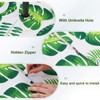 Eternal Beauty 60''X84” Rectangle Tablecloth Waterproof Outdoor Tablecloth with Umbrella