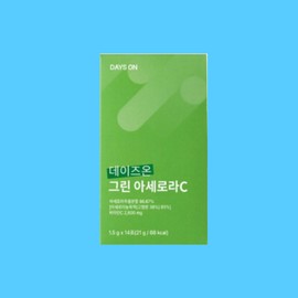 Days On Green Acerola C 14 sachets 1 box Natural Vitamin C Home Shopping / 데이즈온 그린 아세로라C 14포 1박스 자연 유래 비타민C 홈쇼핑