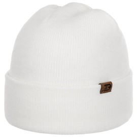 CapUniverse Men's Knitted Wind Hat with Envelope for Spring/Summer/Autumn/Winter, White