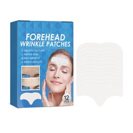 FAECEYER Forehead Wrinkle Patches,12 PCS Anti Wrinkle Patches,Forehead Patches for Wrinkles,Forehead Wrinkles Forehead Lines Remover