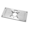 Aluminium Router Table Insert Plate for Woodworking Benches Milling Trimming