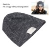 Anti Radiation Hat Black Striped Silver Fiber and Cotton Shielding