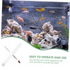 NOLITOY 1set Aquarium Accurate Fish Tank Hydrometer for Seawater Testing