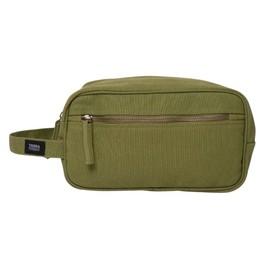 Terra Thread Toiletry Bag, Olive Green