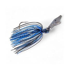 Bladed Vibrating Jig 3/4Oz 06 Black Blue Fishing Lures Bass Jigging Bait Jig Lure Weedless Soft Plastic Swimbait Accessories Freshwater