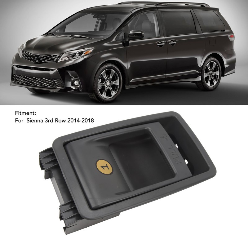 Folding Seat Latch Release Handle 7290908011C0 Gray Ergonomic Reliable Rear