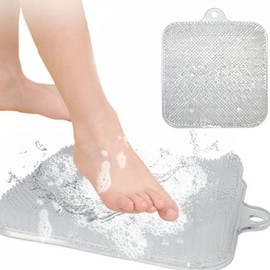 Adsorption foot washing mat foot brush foot shower exfoliation foot care foot brush