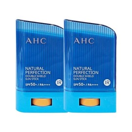 8989Shopping AHC Natural Perfection Double Shield Sun Stick 22g x 2ea Sun Cream Mild / AHC 내추럴 퍼펙션 더블 쉴드 선스틱 22g x 2ea 선크림 순한