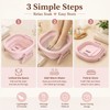 Foldable Foot Soaking Basin for Home Travel – Portable Pedicure