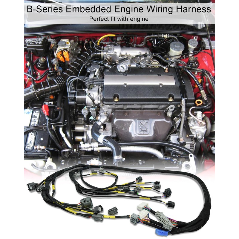 Tucked Engine Harness Replace CNCH-OBD2-1 CNCHOBD21 Fit for Honda Civic