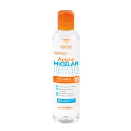 Darrow Actine, Agua Micelar Desmaquillante Piel Grasa, 200ml