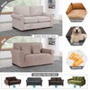 Ruaozz Stretch Loveseat Sofa Cover 1 Piece Couch Covers for