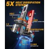 AUXBEAM HB3 9005 90W LED Headlight Bulbs Kit High Beam