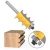WSOOX 3/16-Inch Radius Triple Bead Furniture Trim & Molding Router