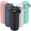 Zizga Straw Lid Compatible for Yeti Rambler Water Bottle 18